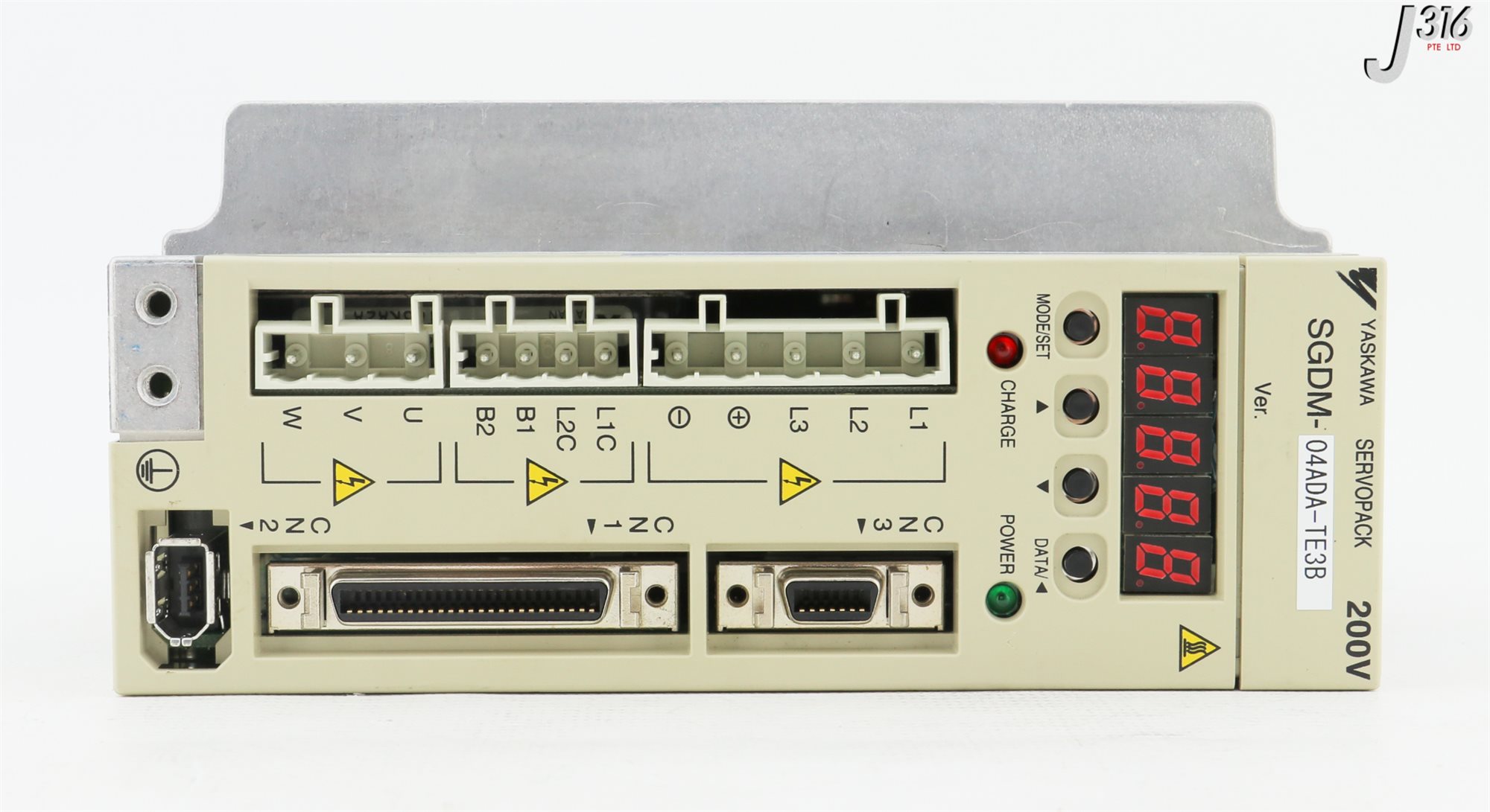 32652 YASKAWA SERVO DRIVE, SERVOPACK SGDM-04ADA-TE3B – J316Gallery